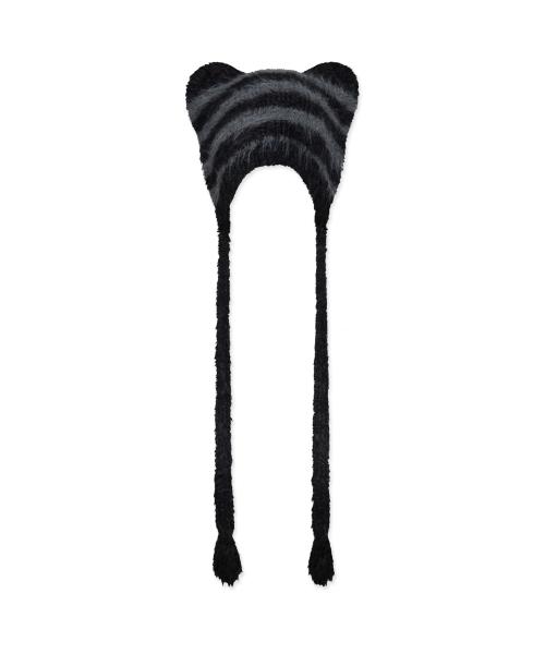 TEDDY FLUFFY BEANIE charcoal