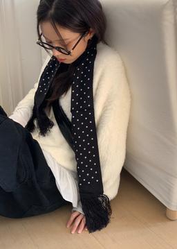 릿킴 SILKY DOT SCARF