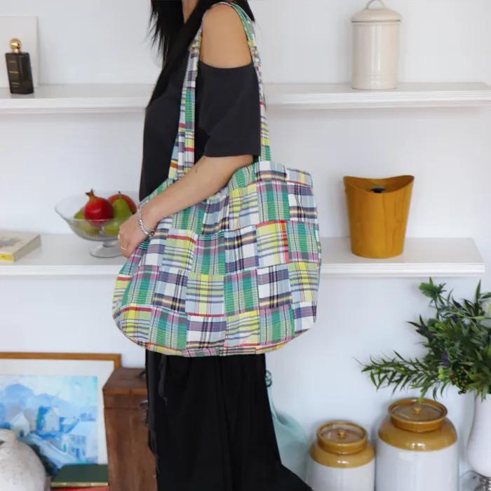 Patchwork Eco Bag/Green