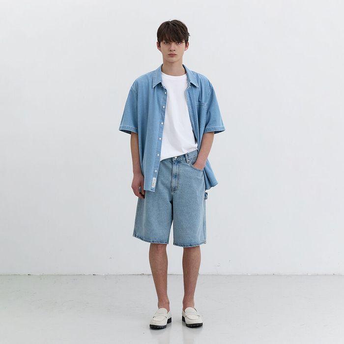 BERMUDA DENIM SHORTS LIGHT BLUE_M_UDPA5B321B1