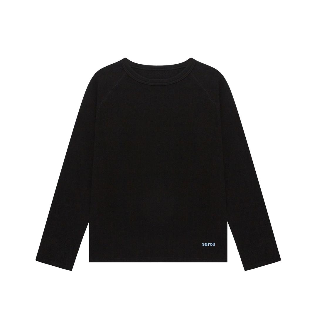 saros sleeved knitwear - Black(2)