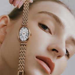 Dome-Rosegold/White (Beads)