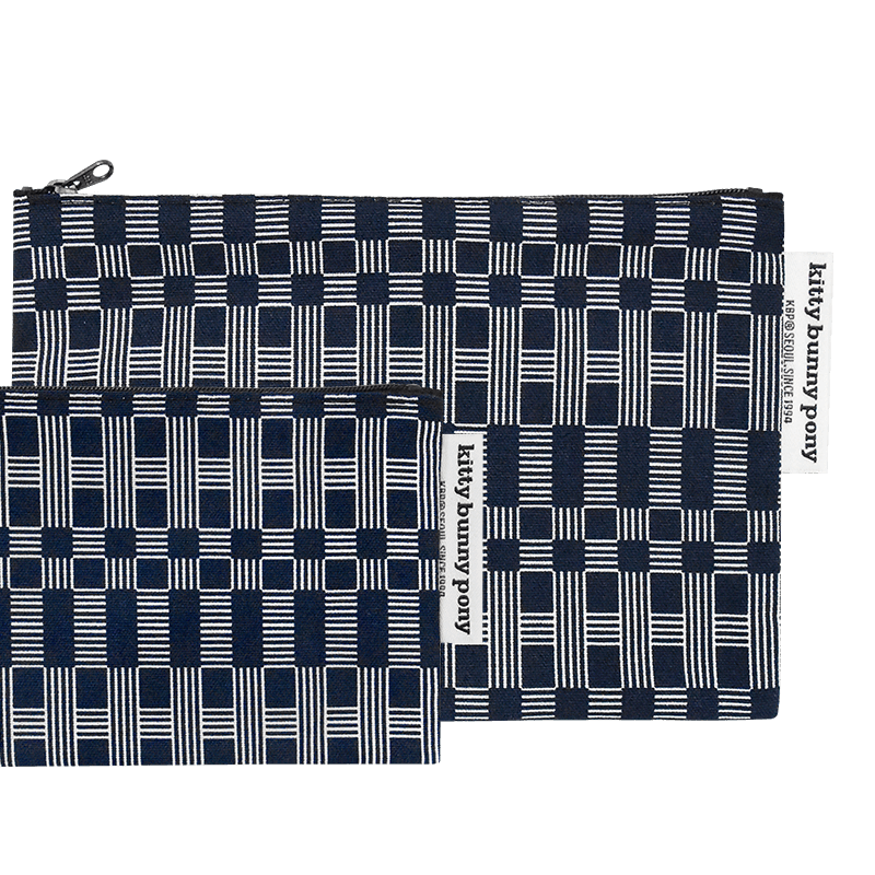 Loom Navy Pouch 룸 네이비 파우치