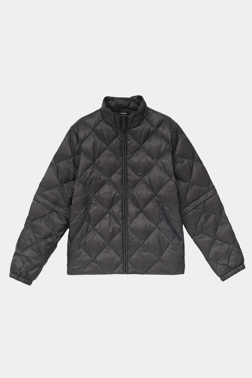 HIKING PATROL BASE LT DOWN ZIP JACKET / Charcoal Black