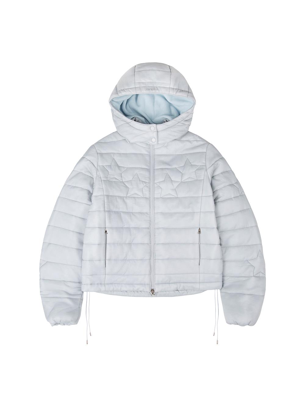 [10/17 예약 배송] STAR PADDED JACKET [LIGHT GREY]