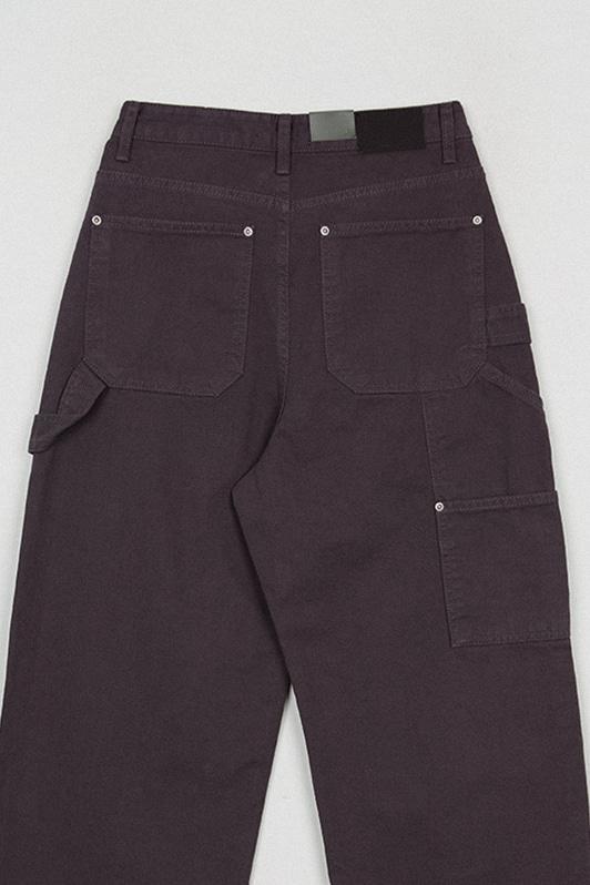 RIVET CARPENTER WIDE PANTS
