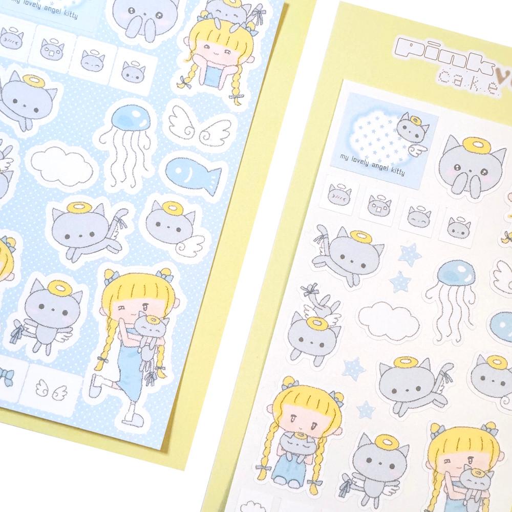 슬로우스터프 엔젤키티 스티커