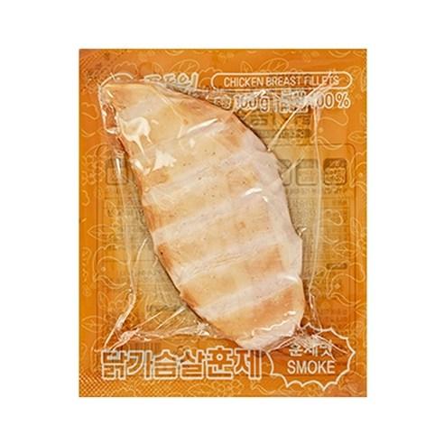 푸드원 냉장 훈제 닭가슴살 훈제맛, 100g, 30개