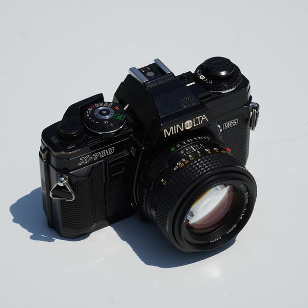 미놀타 X-700 + 50mm MD Lens