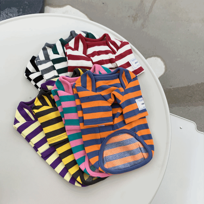 올데이 스트라이프 티셔츠