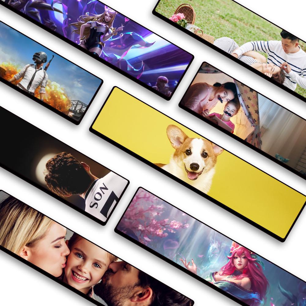 아크릴 원목 말고 주문제작 커스텀 텐키리스 컴퓨터 키보드 마우스 팜레스트 손목 받침대