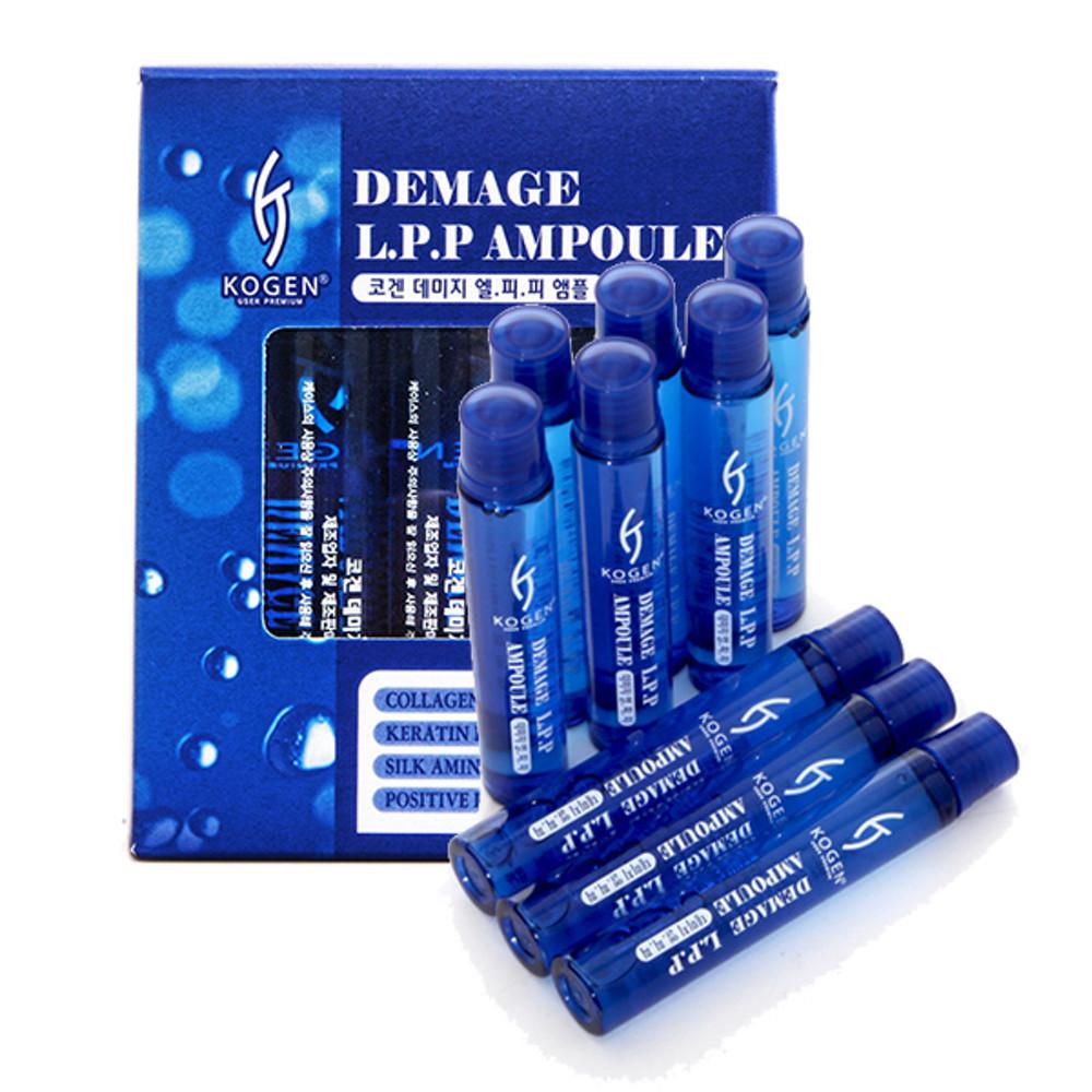 코겐 데미지 LPP 고농축 영양 헤어 앰플 에센스 10개 콜라겐 단백질앰플
