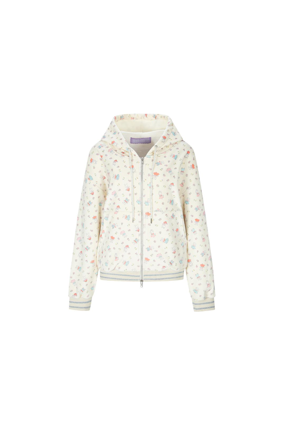 [Shipping in late-November] SHEEP fluffy hoodie cream