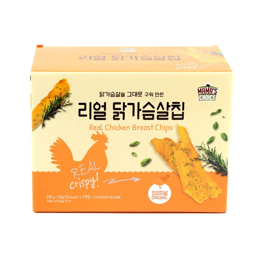 코스트코 마마스초이스 리얼 닭가슴살칩 210g 리얼닭가슴살칩 [원산지:상세설명에 표시]