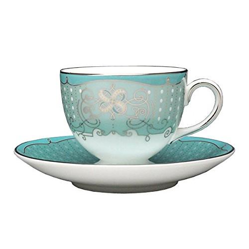 웨지우드 WEDGWOOD 푸슈케 티 커피 겸용 컵 컵받침