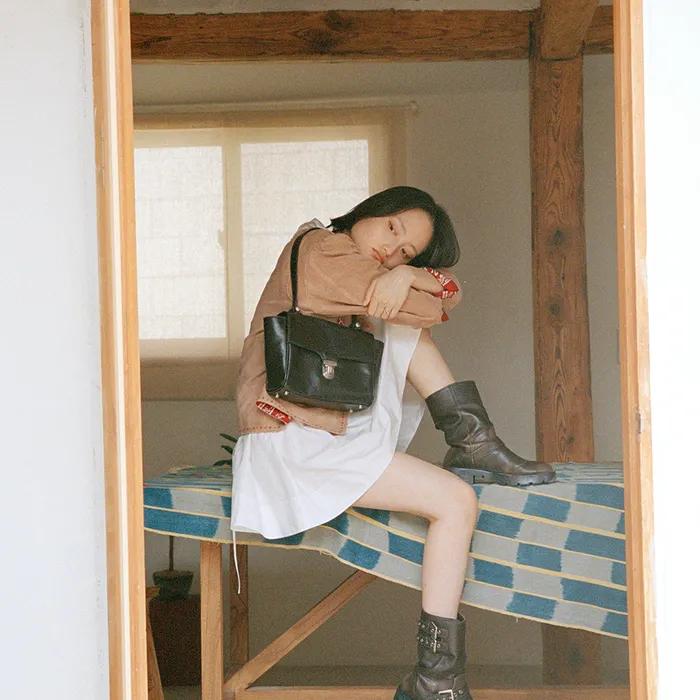 [29CM 단독] BRIEF BAG MINI_NIGHT BROWN