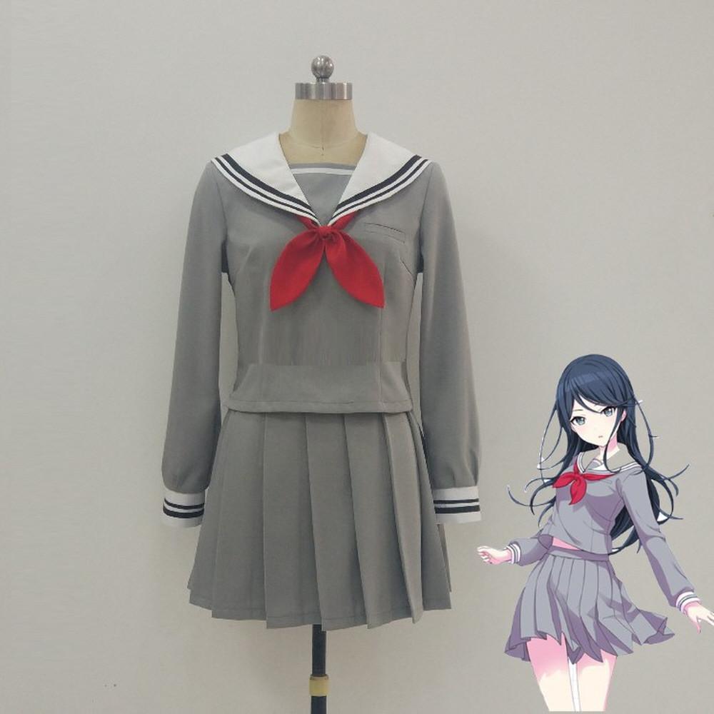 프로젝트 세카이 코스프레 호시노 이치카 교복 의상 프로세카