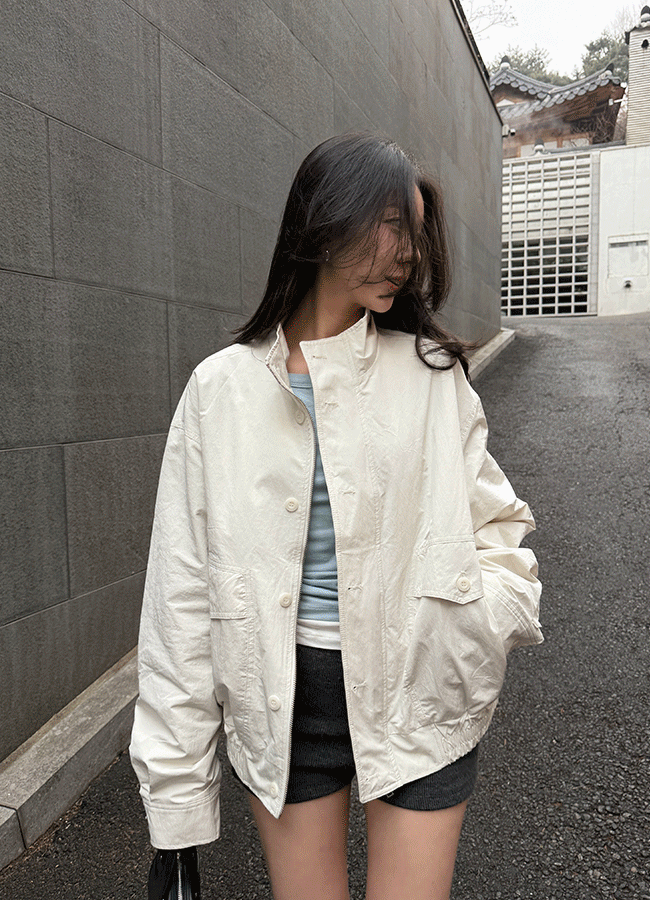 유이니 [Spring🎀] Verso blouson jacket (3color)