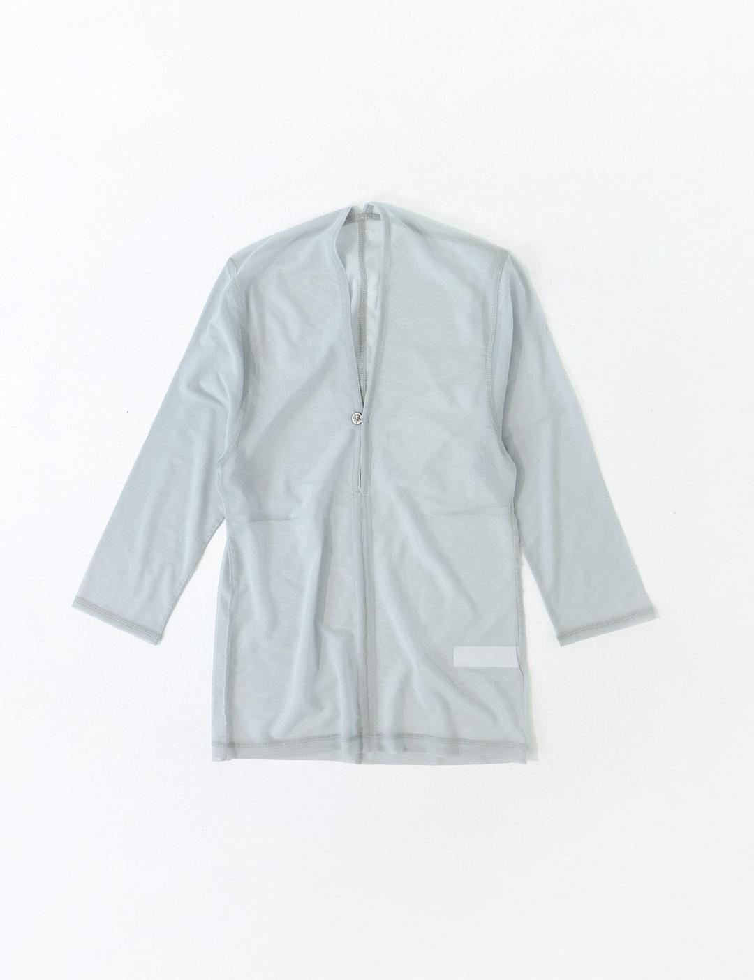 Nape mesh top (light grey)