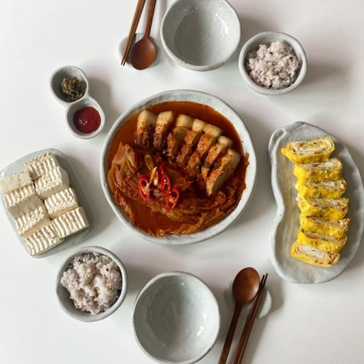 우렁이도자기 김치찜 2인 세트