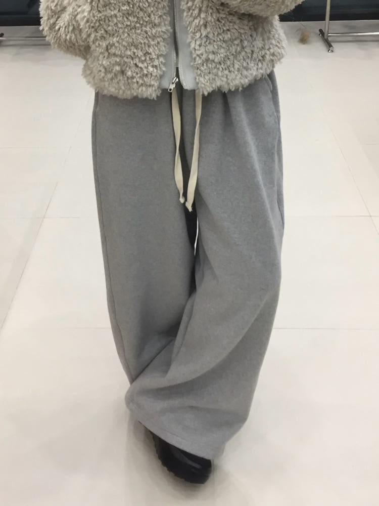 기모 와이드 팬츠 (4color)  / ttk 티티크