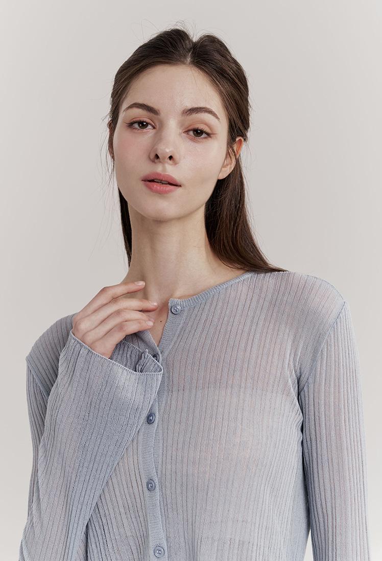 Ivy Summer Cardigan (Blue)