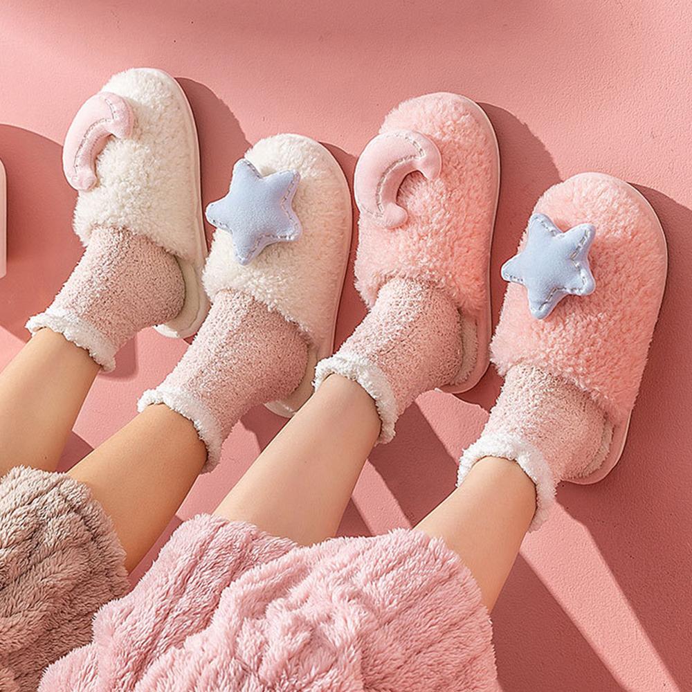 "집들이 선물 추천" 별&달 소프트 퍼 룸 슈즈