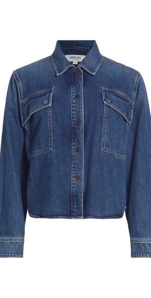 Agolde Women's Beck Denim Shirt Jacket
