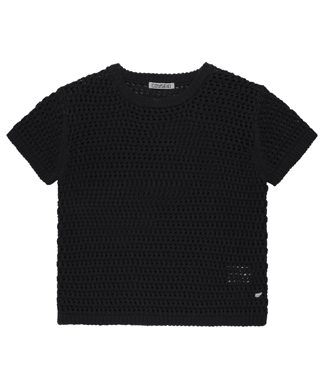 POING HALF KNIT CHARCOAL
