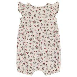 GOTS Svea 인은 롬퍼 Wild Strawberry
