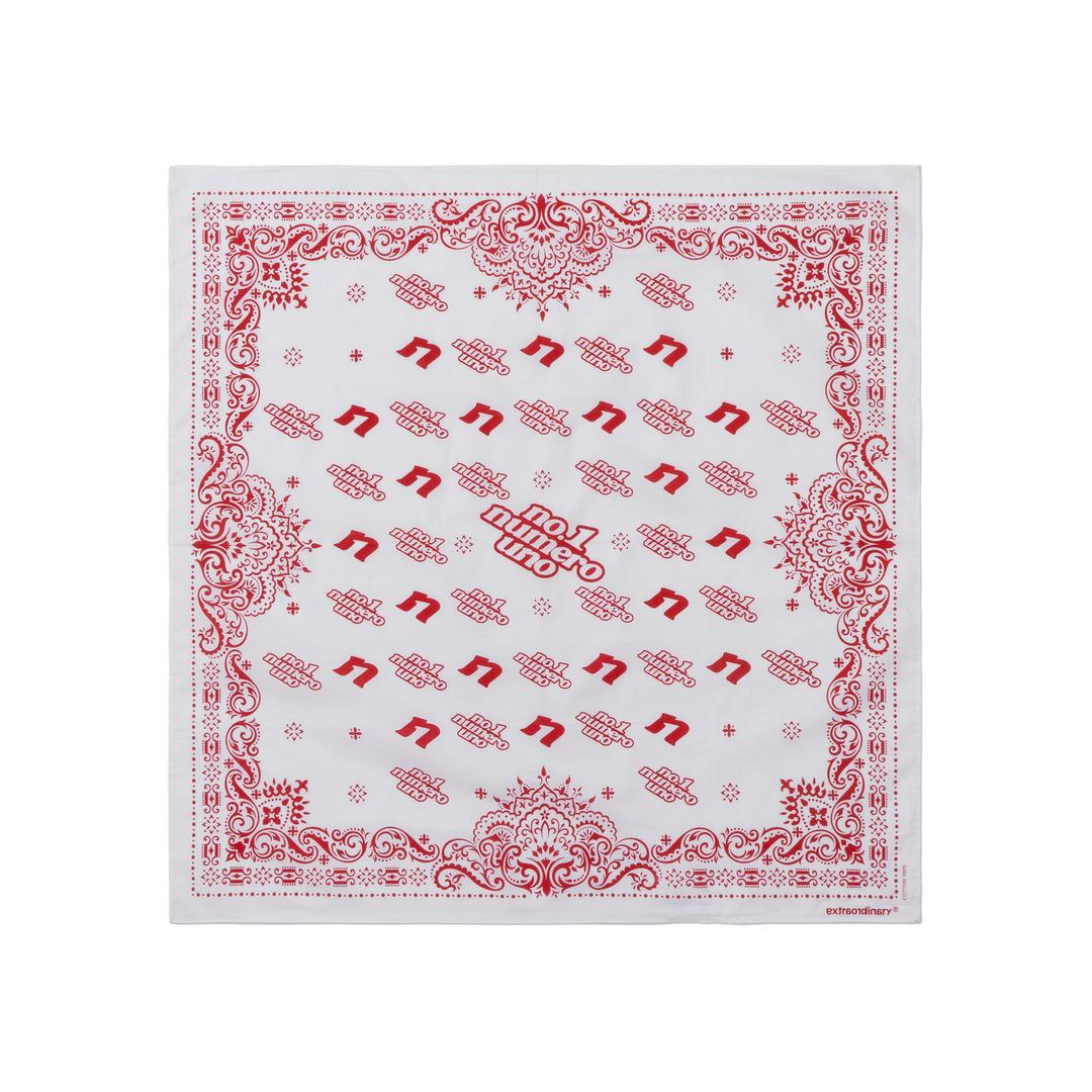 NUMERO UNO BANDANA WHITE