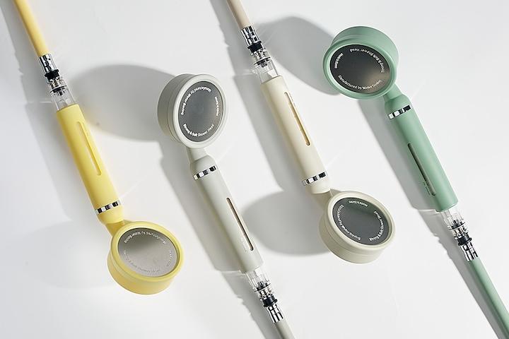 설치가 간편한 필터샤워기+2M PVC호스+필터1개(내장)