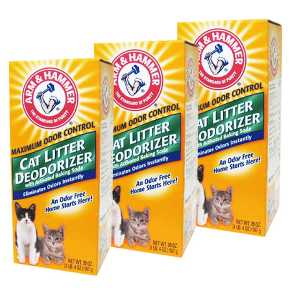 암앤해머 고양이 화장실 냄세제거 캣리터 디오더라이저 567g (모래탈취제) 3개