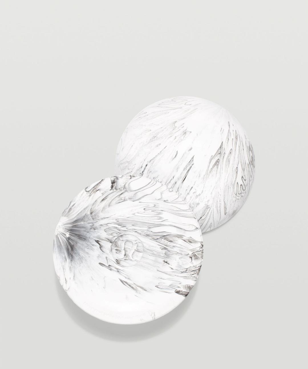 스태커블 요가 쿠션 2팩 - Black/White - ONE SIZE