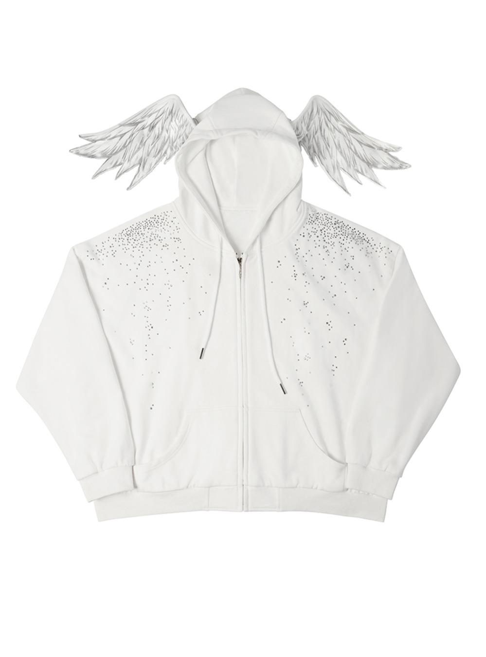 Starlight Angel Hoodie Zip Up