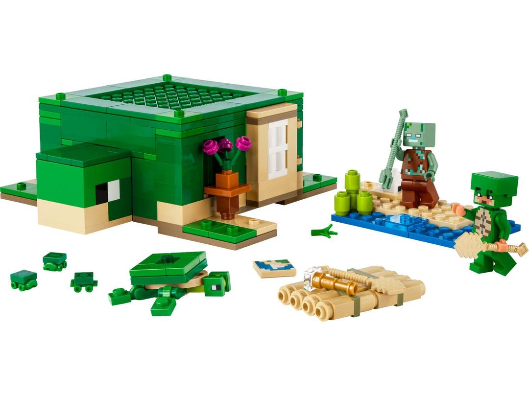거북이 해변의 집 21254 | 마인크래프트® | LEGO® Shop KR