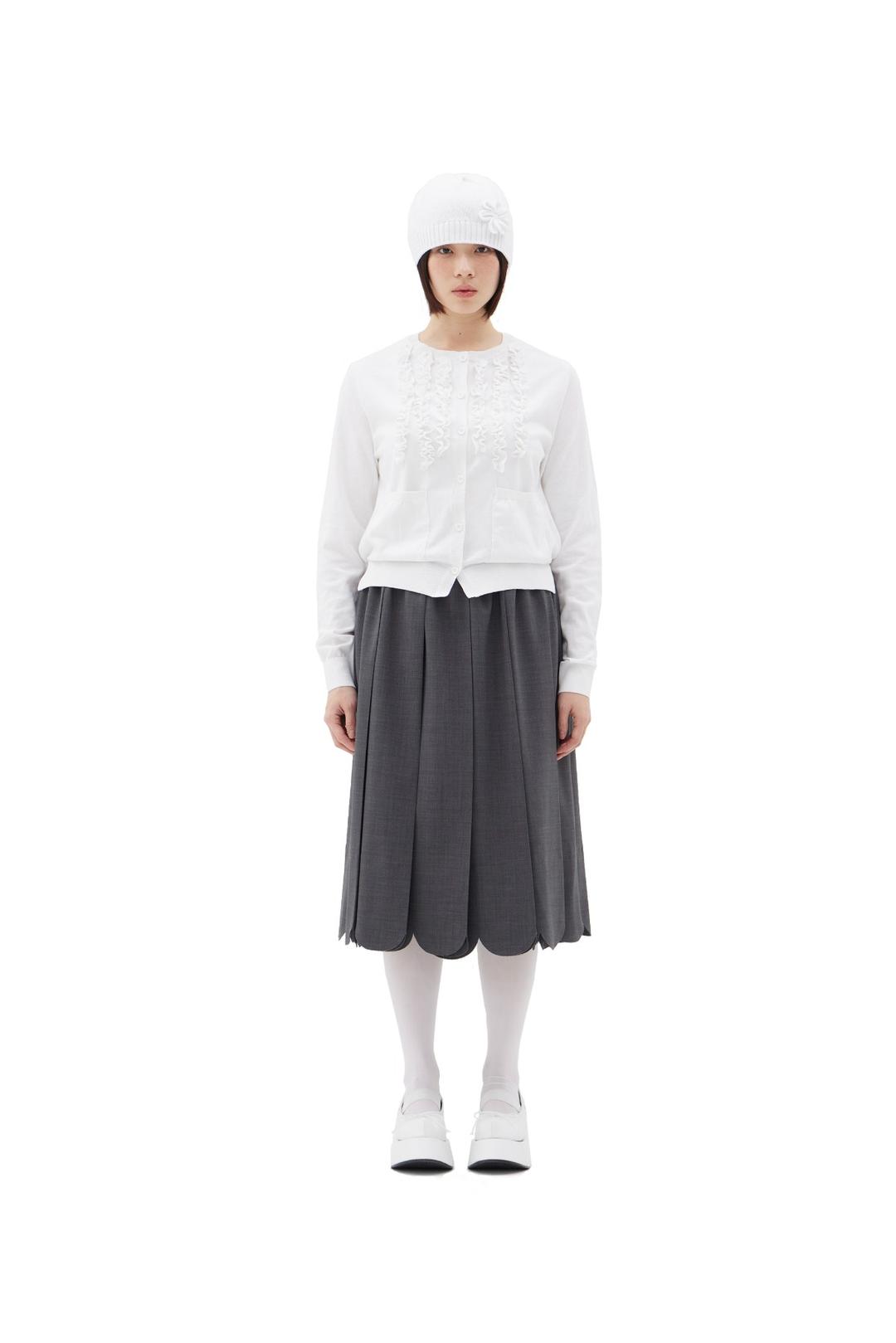 SPRING CORSAGE BEANIE (WHITE)