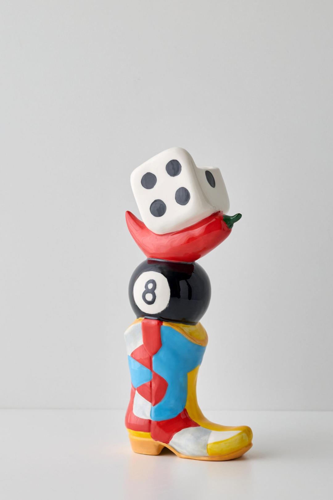 베가스 스택드 꽃병