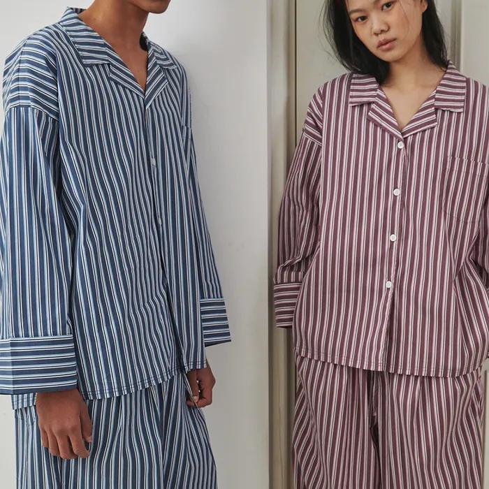 [5/6 예약 출고] [29CM 단독](uni)도미토리 시즌 스트라이프 파자마 타트체리