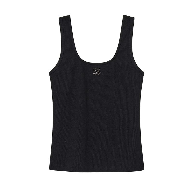 AB SQUARE TANK TOP (BLACK)
