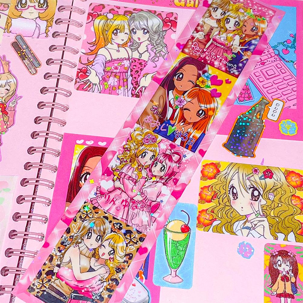 [오므] 프리쿠라 4컷 홀로그램 스티커 (리뉴얼 ver.)