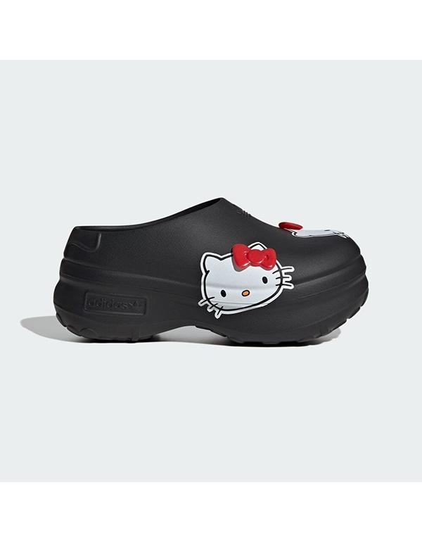 ADIDAS ORIGINALS ADIFOM STAN SMITH HELLO KITTY MULES BLACK