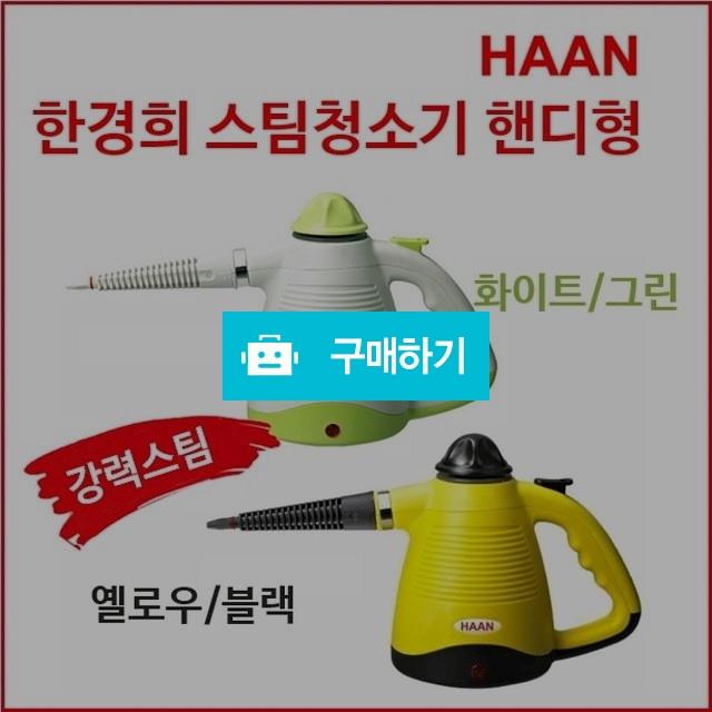 [HAAN] 한경희스팀청소기 강력살균 핸디스팀청소기 [찌든때/창문/욕실청소/차량청소]HS-101