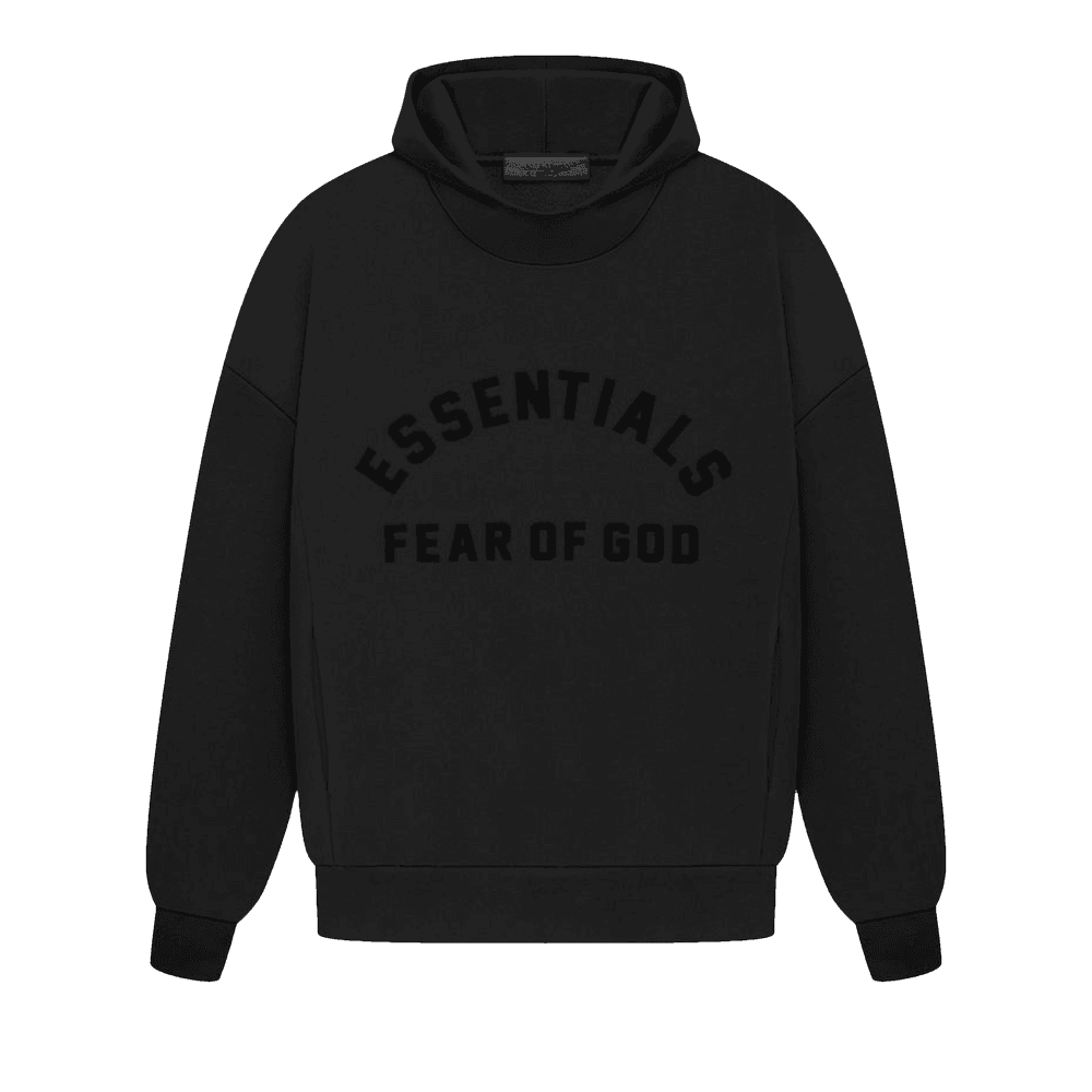 Fear of God Essentials Hoodie 'Jet Black'