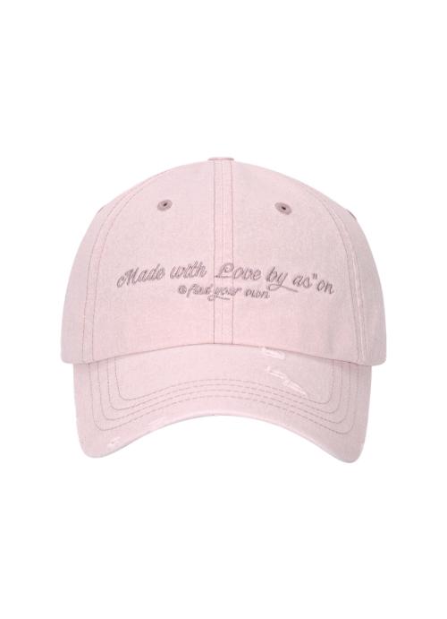 LOVE BALL CAP / PINK