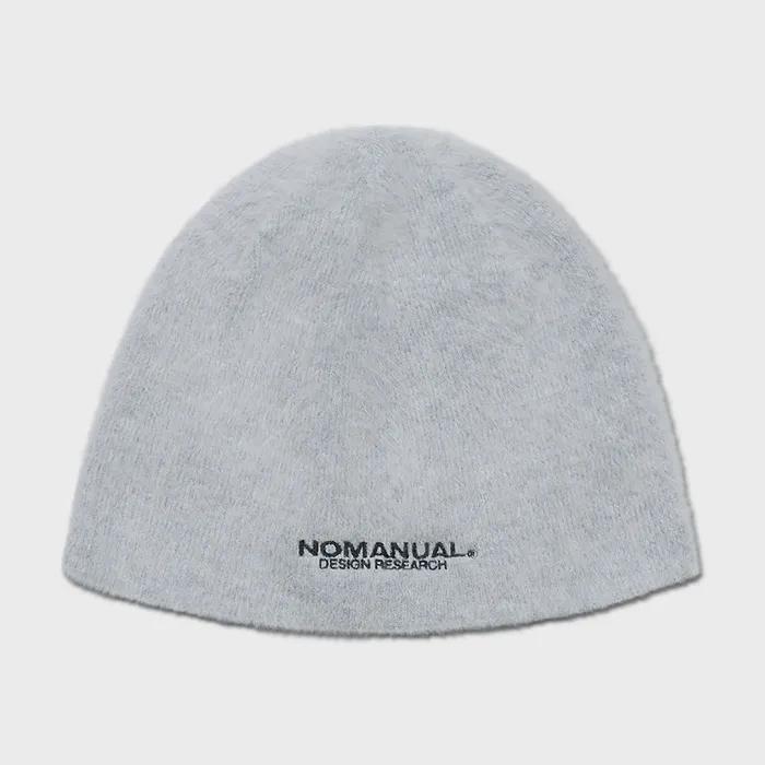 NM HAIRY BEANIE - LIGHT GRAY