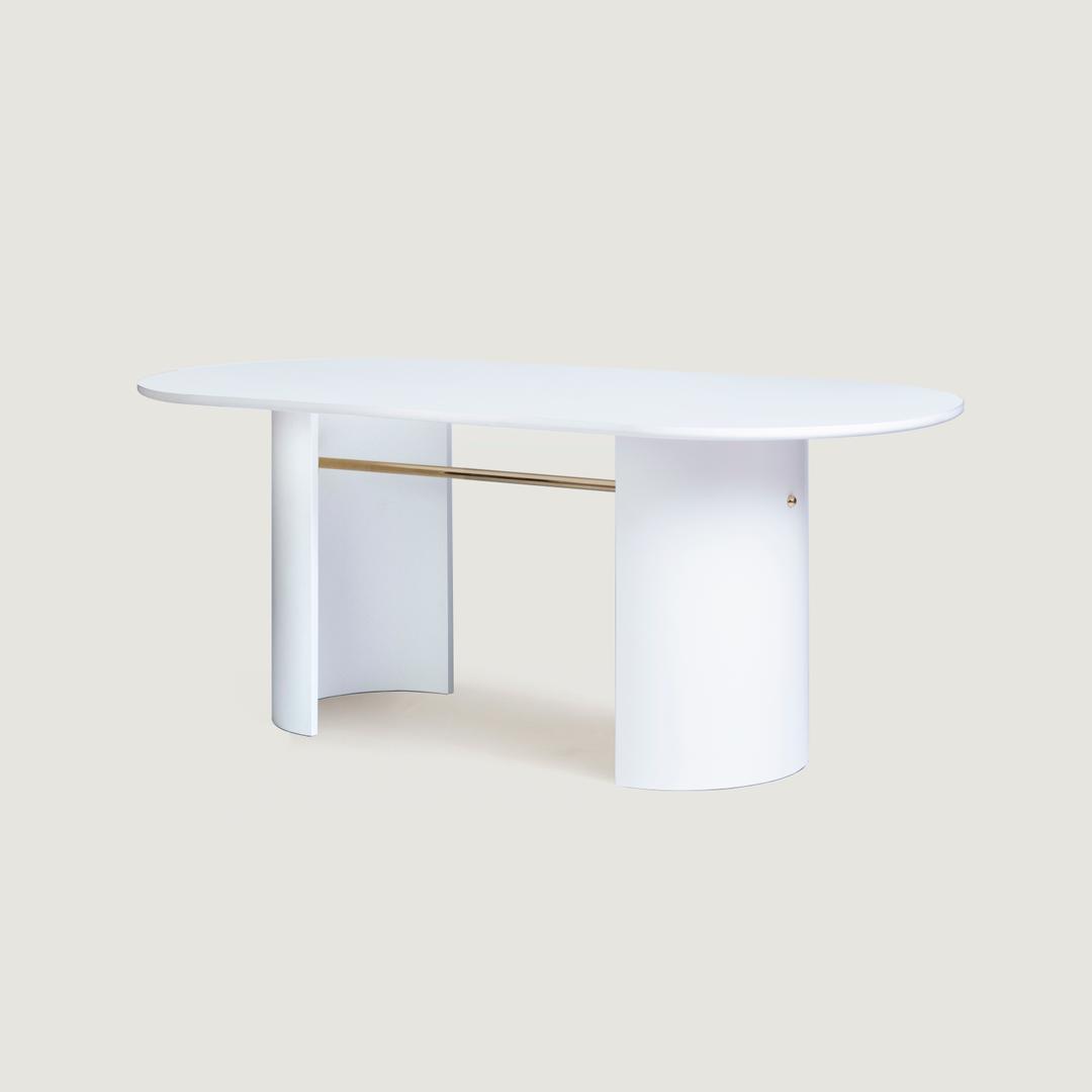 ROUND DINING TABLE | WHITE