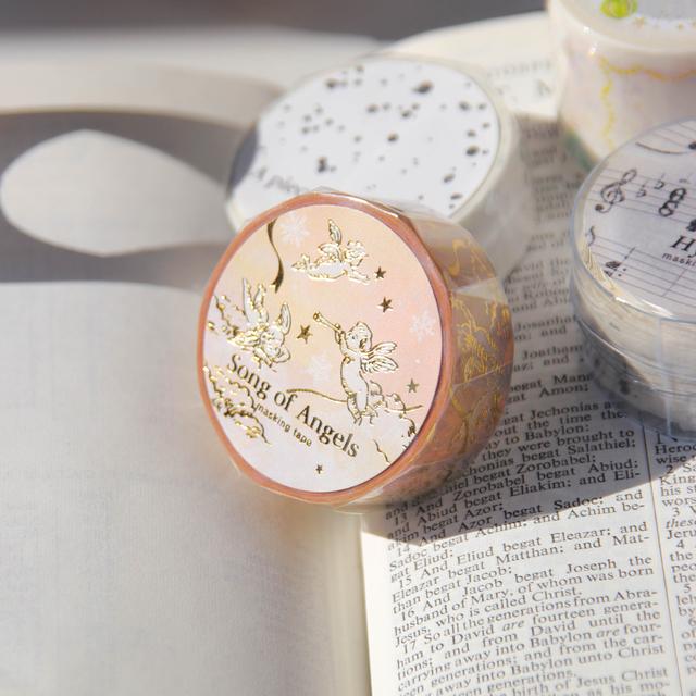Song of Angels Gold Foil Masking Tape