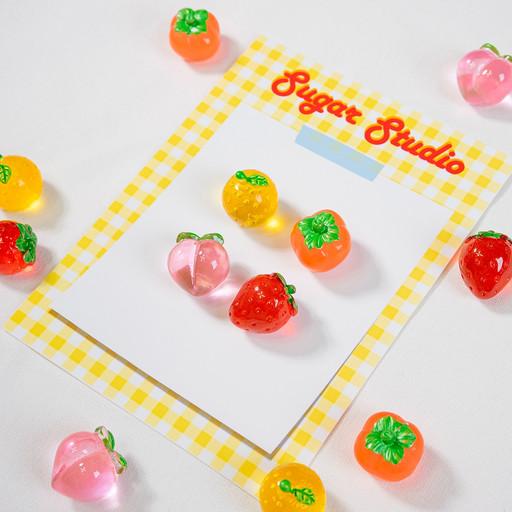 🍓 당도최고 과일 마그넷 4P 세트 🍑