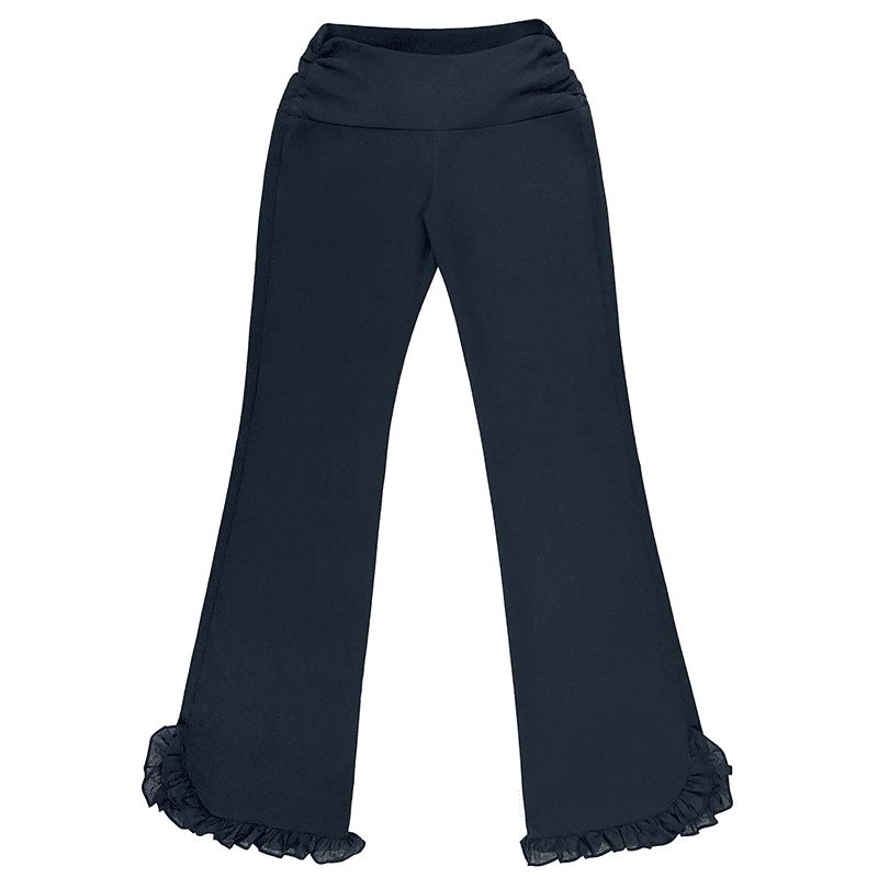 [BOBAE] FRILL WRINKLED PANTS